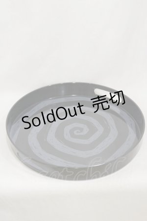 画像: KILL STAR / Downward Spiral Serving Tray  黒 H-25-03-05-1034-SL-ZA-KB-ZH