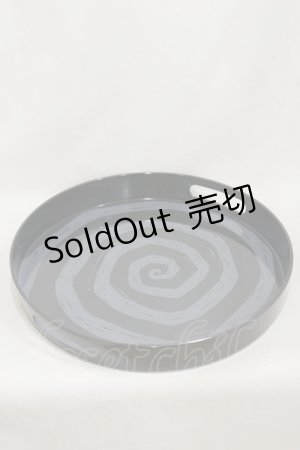 画像: KILL STAR / Downward Spiral Serving Tray  黒 H-25-03-05-1035-SL-ZA-KB-ZH