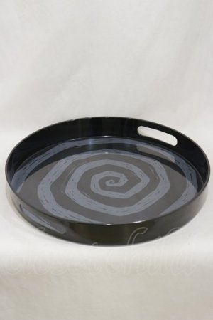 画像: KILL STAR / Downward Spiral Serving Tray  黒 H-25-03-05-1036-SL-ZA-KB-ZH