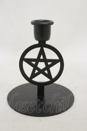 画像: KILL STAR / Pentagram Candlestick【SMALL】   H-25-03-05-1038-SL-ZA-KB-ZH