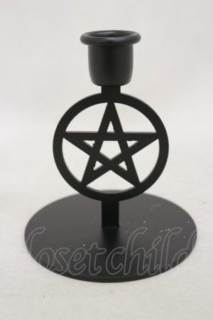 画像: KILL STAR / Pentagram Candlestick【SMALL】   H-25-03-05-1039-SL-ZA-KB-ZH