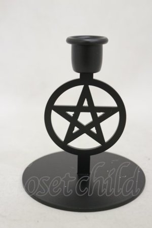 画像: KILL STAR / Pentagram Candlestick【SMALL】   H-25-03-05-1040-SL-ZA-KB-ZH