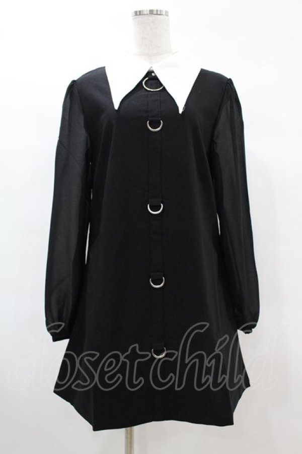 画像1: KILL STAR / SCYLLA MINI DRESS S ブラック H-25-03-05-020-SL-OP-KB-ZH (1)