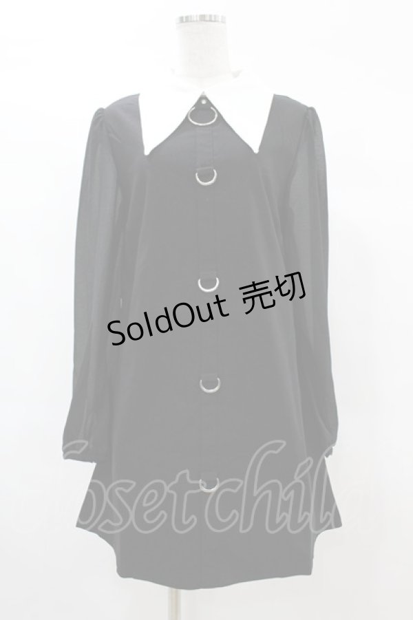 画像1: KILL STAR / SCYLLA MINI DRESS S ブラック H-25-03-05-021-SL-OP-KB-ZH (1)
