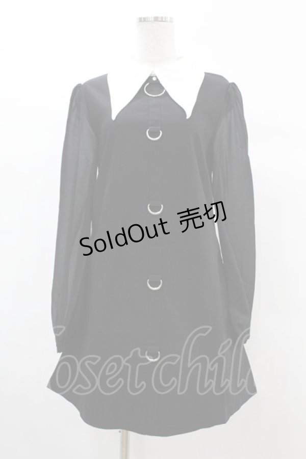 画像1: KILL STAR / SCYLLA MINI DRESS XS ブラック H-25-03-05-026-SL-OP-KB-ZI (1)