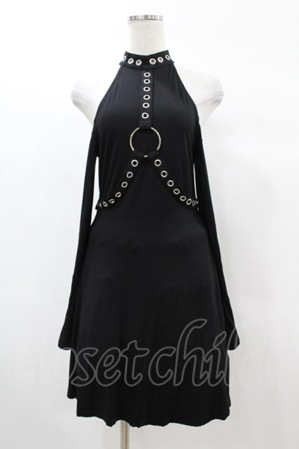 画像1: KILL STAR / HELTER LONG SLEEVE DRESS S ブラック H-25-03-05-029-SL-OP-KB-ZH (1)