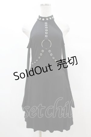 画像: KILL STAR / HELTER LONG SLEEVE DRESS S ブラック H-25-03-05-030-SL-OP-KB-ZI