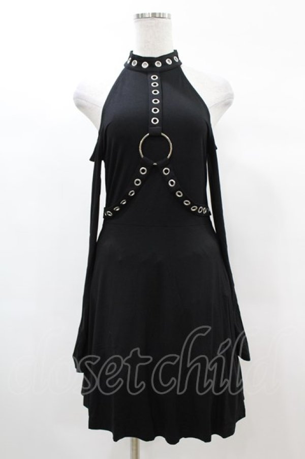 画像1: KILL STAR / HELTER LONG SLEEVE DRESS S ブラック H-25-03-05-030-SL-OP-KB-ZI (1)