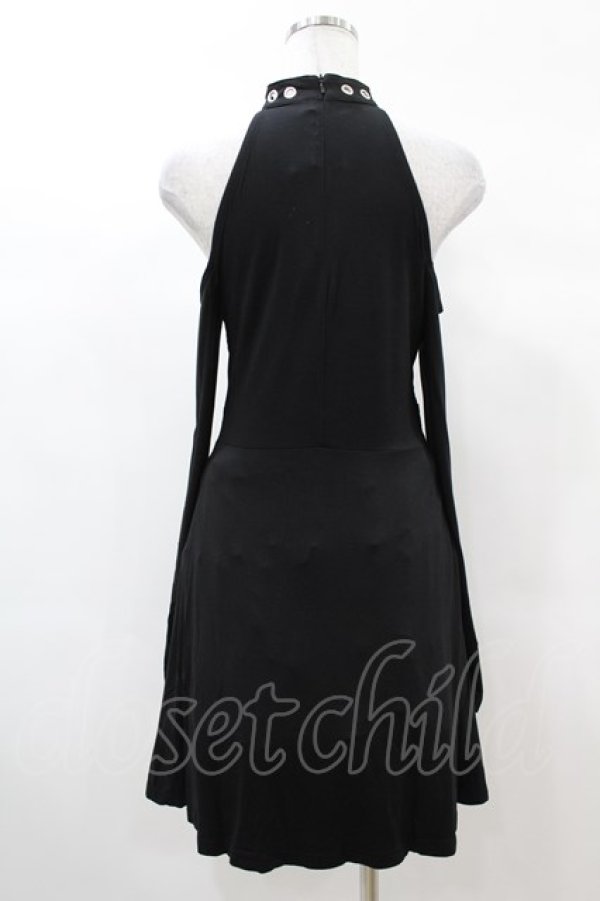 画像2: KILL STAR / HELTER LONG SLEEVE DRESS S ブラック H-25-03-05-030-SL-OP-KB-ZI (2)