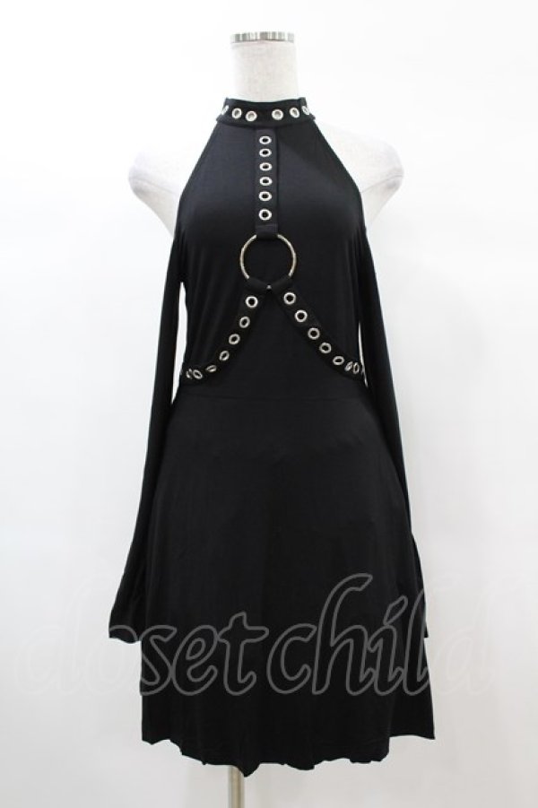 画像1: KILL STAR / HELTER LONG SLEEVE DRESS S ブラック H-25-03-05-031-SL-OP-KB-ZH (1)