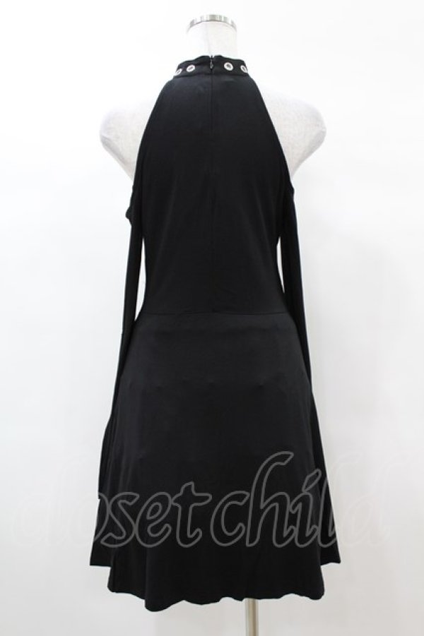 画像2: KILL STAR / HELTER LONG SLEEVE DRESS S ブラック H-25-03-05-031-SL-OP-KB-ZH (2)