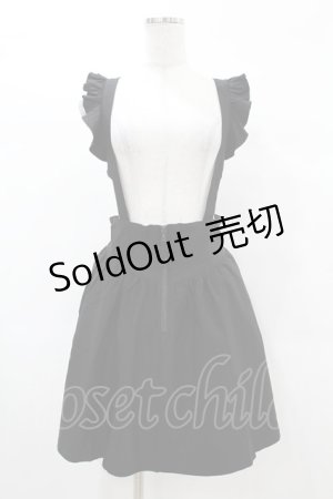 画像: KILL STAR / YUNA SUSPENDER SKIRT S ブラック H-25-03-05-037-SL-SK-KB-OS