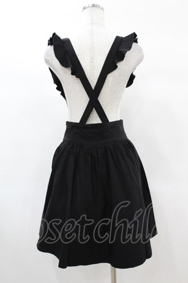 画像2: KILL STAR / YUNA SUSPENDER SKIRT S ブラック H-25-03-05-038-SL-SK-KB-ZH (2)