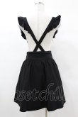 画像2: KILL STAR / YUNA SUSPENDER SKIRT XS ブラック H-25-03-05-040-SL-SK-KB-ZH (2)