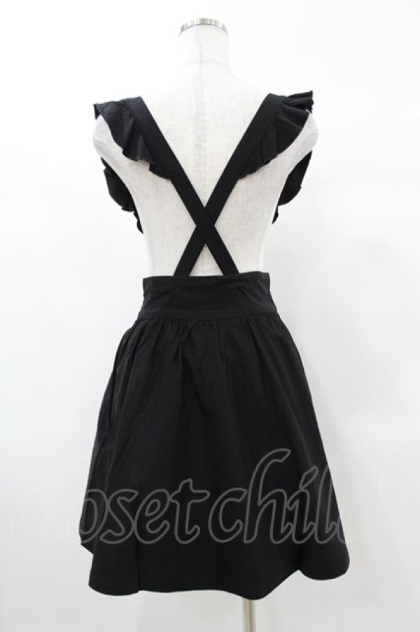 画像2: KILL STAR / YUNA SUSPENDER SKIRT XS ブラック H-25-03-05-041-SL-SK-KB-OS (2)