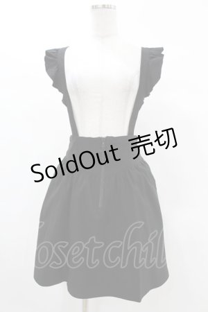画像: KILL STAR / YUNA SUSPENDER SKIRT XS ブラック H-25-03-05-042-SL-SK-KB-ZY