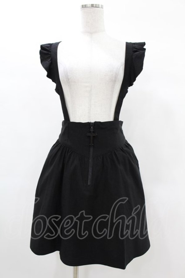 画像1: KILL STAR / YUNA SUSPENDER SKIRT XS ブラック H-25-03-05-042-SL-SK-KB-ZH (1)