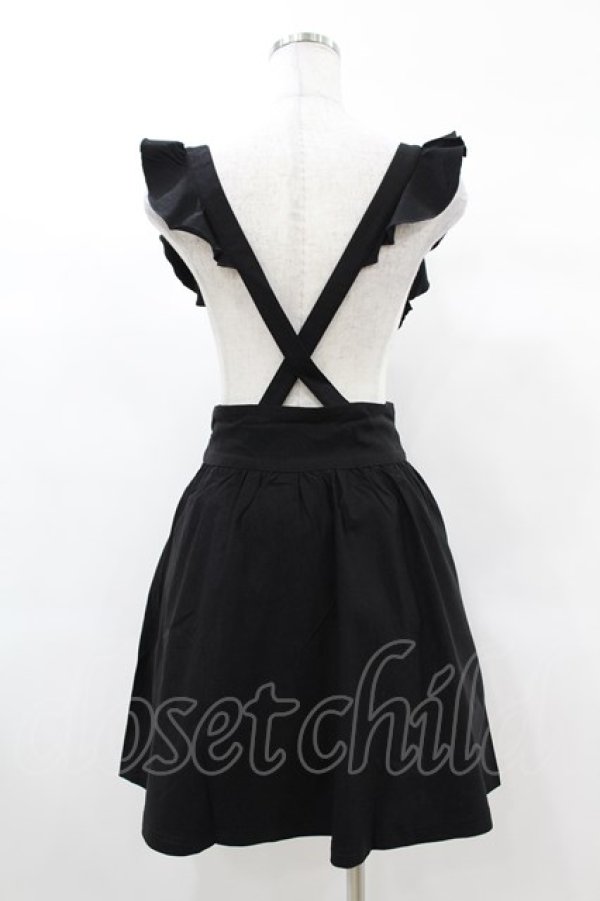 画像2: KILL STAR / YUNA SUSPENDER SKIRT XS ブラック H-25-03-05-043-SL-SK-KB-ZH (2)