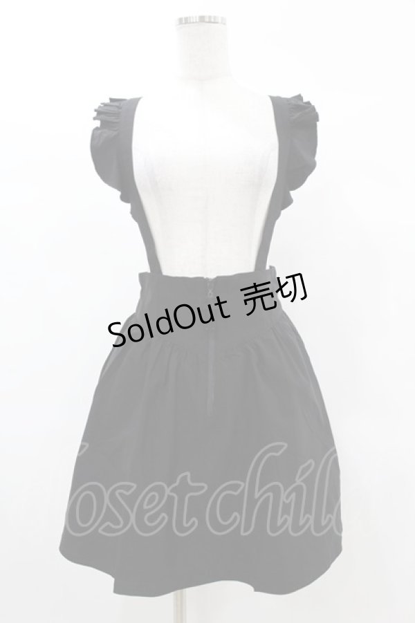 画像1: KILL STAR / YUNA SUSPENDER SKIRT XS ブラック H-25-03-05-044-SL-SK-KB-ZS (1)