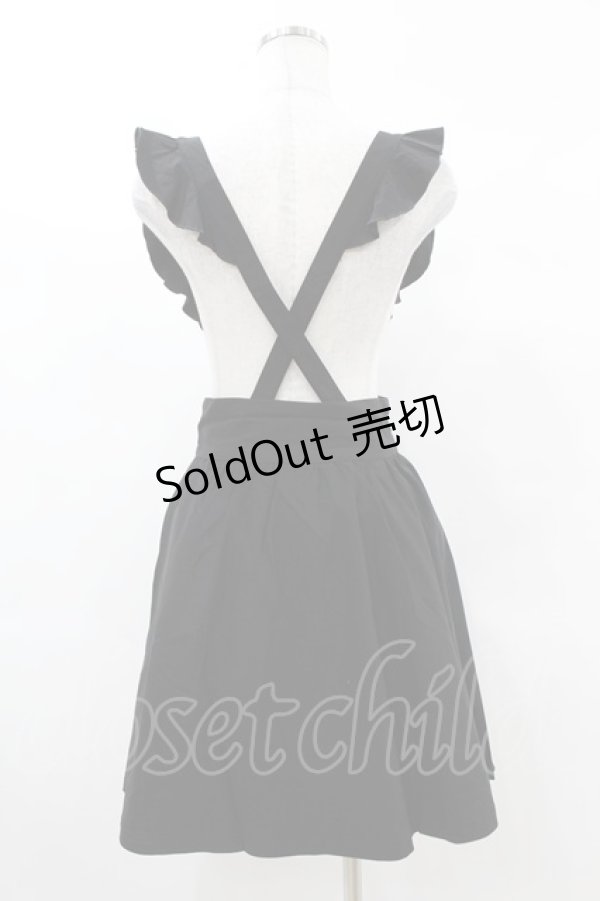 画像2: KILL STAR / YUNA SUSPENDER SKIRT XS ブラック H-25-03-05-044-SL-SK-KB-ZS (2)