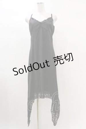 画像: KILL STAR / Loya Satin Maxi Dress M 黒 H-25-03-06-048-SL-OP-KB-ZH