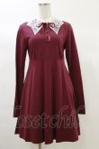 画像1: KILL STAR / Charmed School Dress S CRIMSON red H-25-03-06-053-SL-OP-KB-ZH (1)