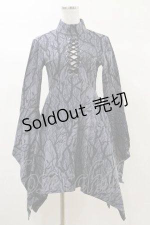 画像: KILL STAR / Divine Touch Keyhole Dress XS グレー H-25-03-06-055-SL-OP-KB-ZH