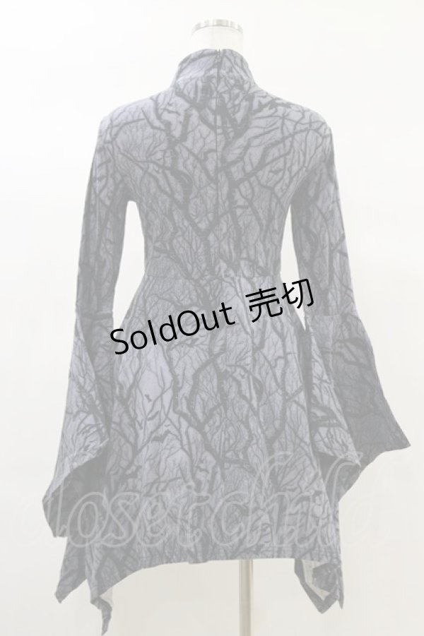 画像2: KILL STAR / Divine Touch Keyhole Dress XS グレー H-25-03-06-055-SL-OP-KB-ZH (2)