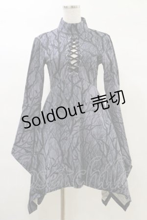 画像: KILL STAR / Divine Touch Keyhole Dress XS グレー H-25-03-06-056-SL-OP-KB-ZY