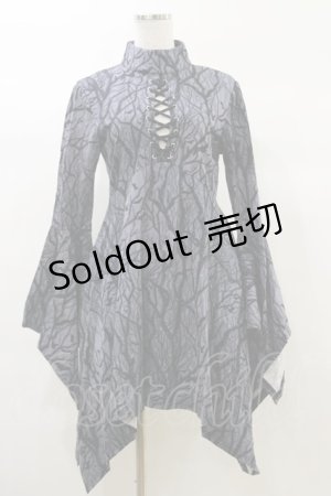 画像: KILL STAR / Divine Touch Keyhole Dress M グレー H-25-03-06-061-SL-OP-KB-ZI