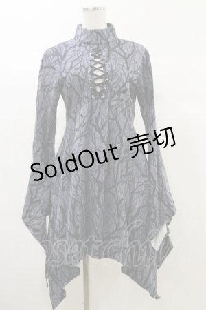 画像: KILL STAR / Divine Touch Keyhole Dress M グレー H-25-03-06-062-SL-OP-KB-OS