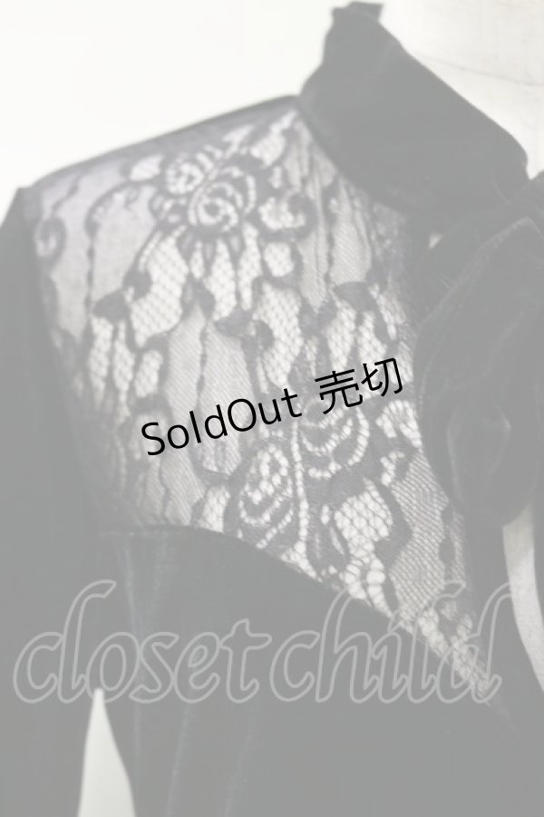 画像3: KILL STAR / Grimina Velvet Sorcery Dress M 黒 H-25-03-06-063-SL-OP-KB-ZT47 (3)