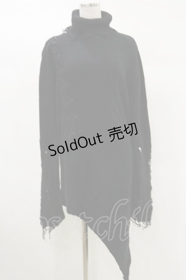 画像1: KILL STAR / Placebo Knit Sweater S 黒 H-25-03-06-008-SL-CO-KB-ZH (1)