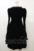 画像2: KILL STAR / Imperia Long Sleeve Velvet Dress XS 黒 H-25-03-06-073-SL-OP-KB-ZH (2)
