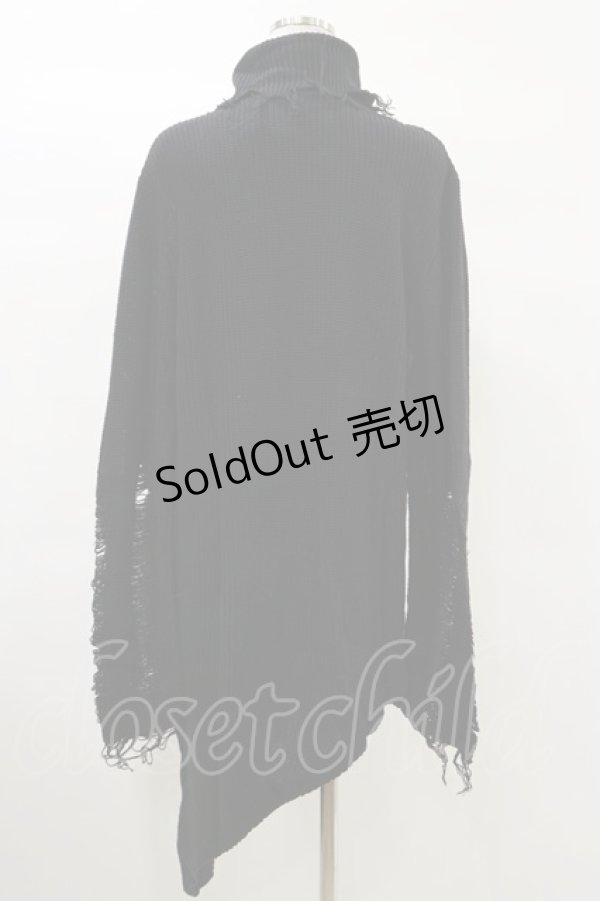 画像2: KILL STAR / Placebo Knit Sweater S 黒 H-25-03-06-008-SL-CO-KB-ZH (2)