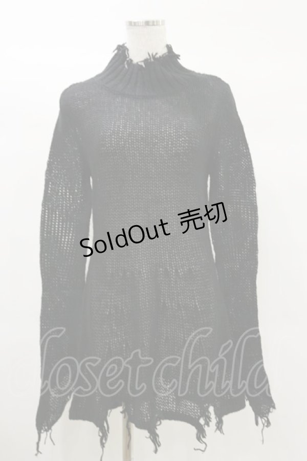 画像1: KILL STAR / Faylinn Sweater S 黒 H-25-03-06-010-SL-TO-KB-ZH (1)