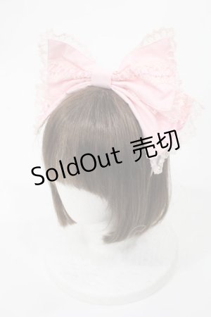 画像: Angelic Pretty / お花のはしごレースカチューシャ  ピンク H-25-03-06-1035-AP-AC-NS-ZH