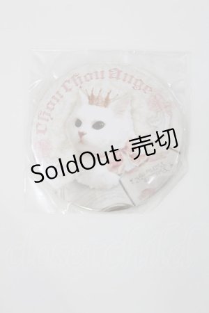 画像: Enchantlic Enchantilly / chou chou angeコラボ Queen Cat〜秘密の書斎〜缶バッジ  オフ H-25-03-06-1041-LO-AC-NS-ZH