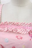 画像6: Angelic Pretty / MIRACLECANDYドットチュールジャンパースカート【難有】 Free ピンク H-25-03-06-1007-AP-OP-NS-ZH (6)