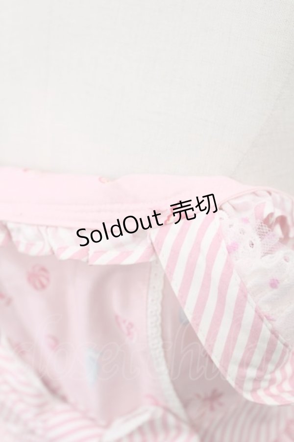 画像8: Angelic Pretty / MIRACLECANDYドットチュールジャンパースカート【難有】 Free ピンク H-25-03-06-1007-AP-OP-NS-ZH (8)