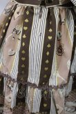 画像4: Angelic Pretty / Wonder Partyティアードスカート Free ブラウン H-25-03-06-1009-AP-SK-NS-ZH (4)