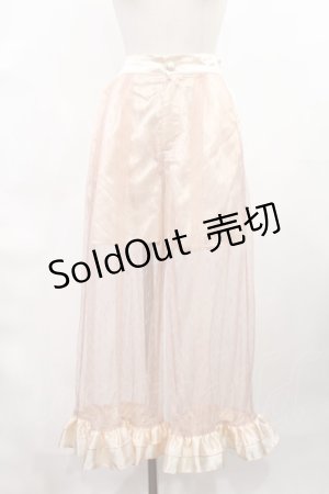 画像: Swankiss / ドットチュールレイヤードパンツ Free ピンク H-25-03-06-1014-CA-PA-NS-ZH