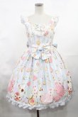 画像1: Angelic Pretty / Wonder Cookieジャンパースカート Free サックス H-25-03-06-1002-AP-OP-NS-ZH (1)