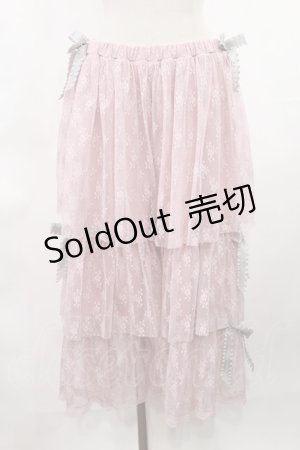 画像: Swankiss / レースフリルパンツ Free ピンク H-25-03-06-1015-CA-PA-NS-ZH