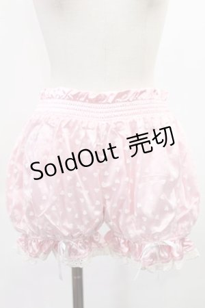 画像: Swankiss / ハートフロッキーブルマ Free ピンク H-25-03-06-1020-CA-PA-NS-ZH