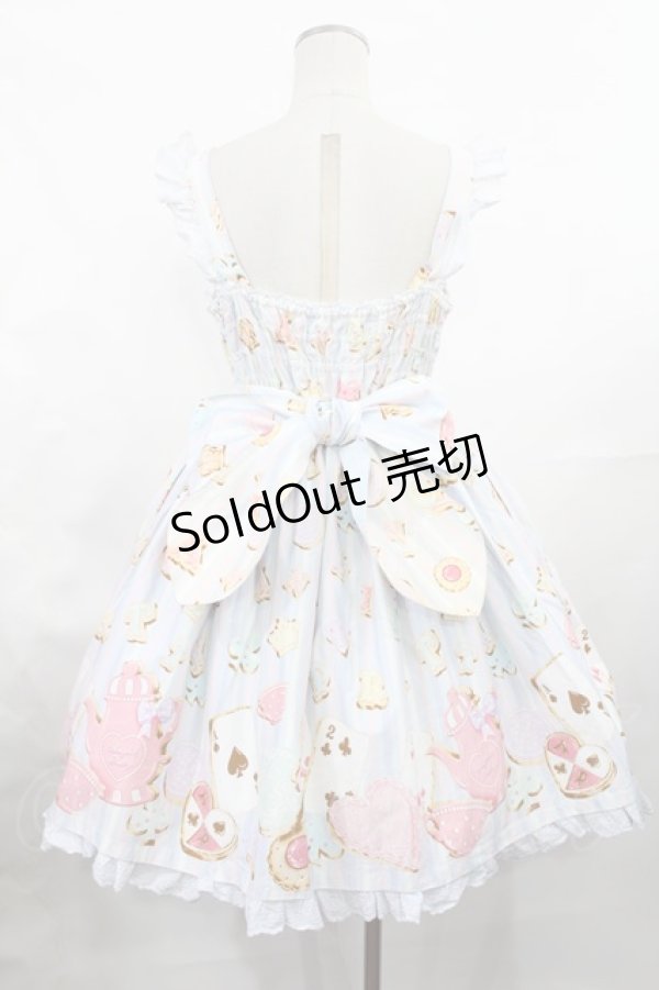 画像3: Angelic Pretty / Wonder Cookieジャンパースカート Free サックス H-25-03-06-1002-AP-OP-NS-ZH (3)