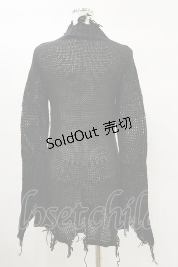 画像2: KILL STAR / Faylinn Sweater S 黒 H-25-03-06-010-SL-TO-KB-ZH (2)
