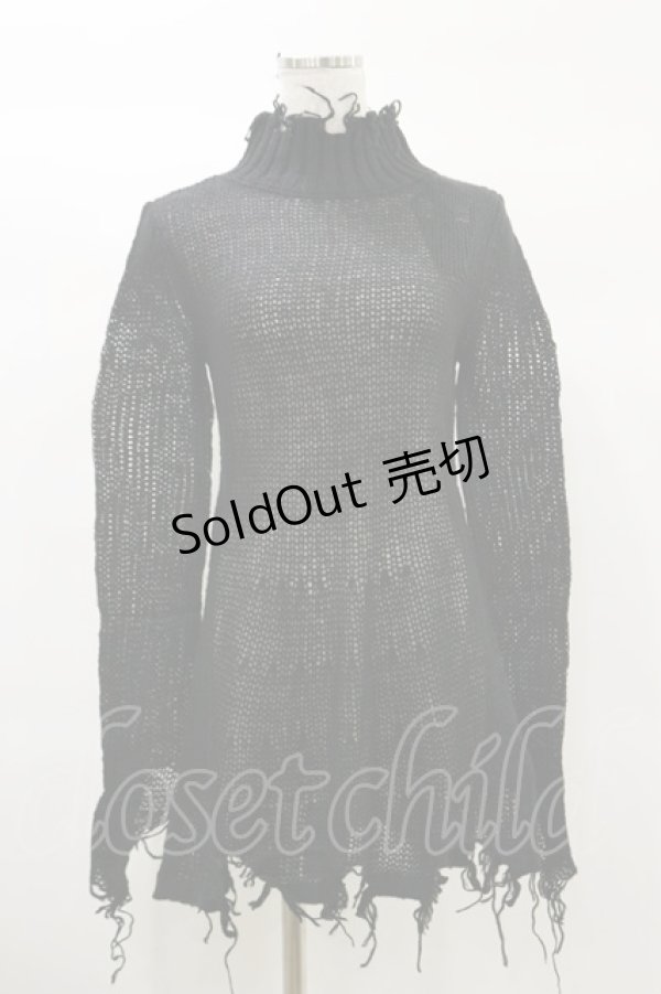 画像1: KILL STAR / Faylinn Sweater XS 黒 H-25-03-06-012-SL-TO-KB-ZH (1)