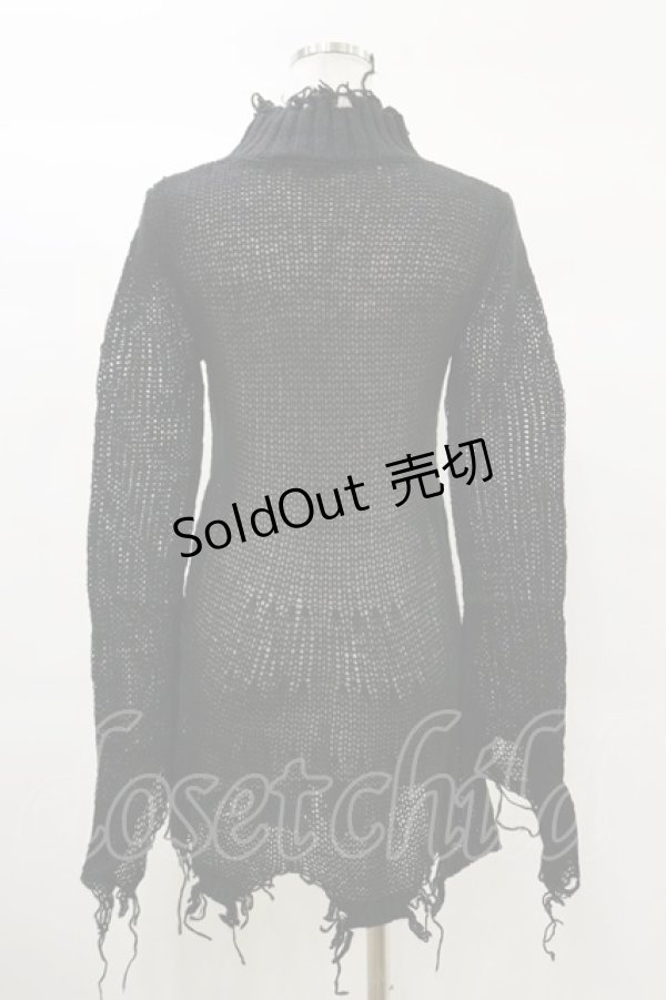 画像2: KILL STAR / Faylinn Sweater XS 黒 H-25-03-06-012-SL-TO-KB-ZH (2)