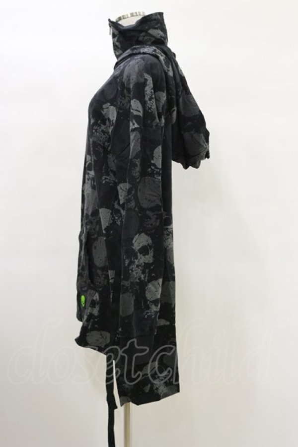 画像3: KILL STAR / Tzompantli Oversized Hoodie S 黒 H-25-03-06-019-SL-TO-KB-ZI (3)